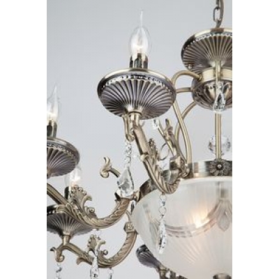 Люстра Eurosvet Venezuela 22585/8+3 античная бронза Люстра Eurosvet Venezuela 22585/8+3 античная бронза