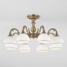 Люстра потолочная Eurosvet Caldera 60106/8 античная бронза