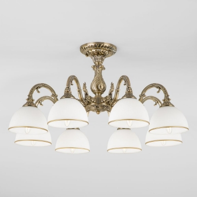 Люстра потолочная Eurosvet Caldera 60106/8 античная бронза