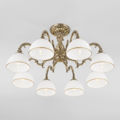 Люстра потолочная Eurosvet Caldera 60106/8 античная бронза