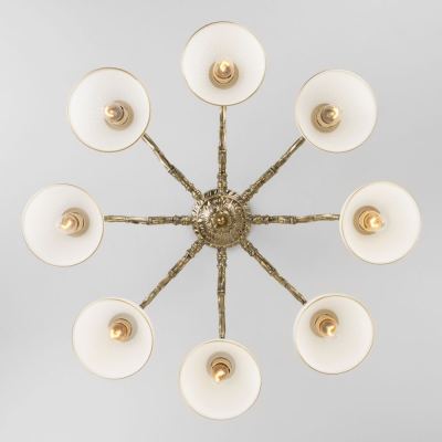 Люстра потолочная Eurosvet Caldera 60106/8 античная бронза