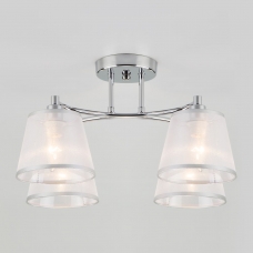 Люстра потолочная Eurosvet Cornetto 60094/4 хром