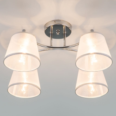 Люстра потолочная Eurosvet Cornetto 60094/4 хром Люстра потолочная Eurosvet Cornetto 60094/4 хром