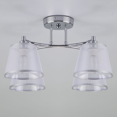 Люстра потолочная Eurosvet Cornetto 60094/4 хром Люстра потолочная Eurosvet Cornetto 60094/4 хром