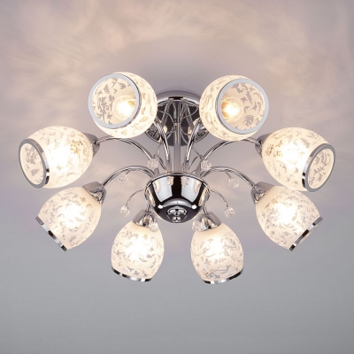 Люстра потолочная Eurosvet Gabriella 30026/8 хром Люстра потолочная Eurosvet Gabriella 30026/8 хром