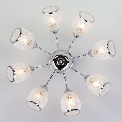 Люстра потолочная Eurosvet Gabriella 30026/8 хром Люстра потолочная Eurosvet Gabriella 30026/8 хром