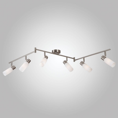 Люстра потолочная Eurosvet Madison 20043/6 сатинированный никель