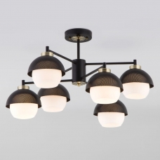 Люстра потолочная Eurosvet Nocciola 70106/6 чёрный