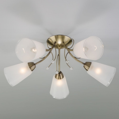 Люстра потолочная Eurosvet Patrice 30150/5 античная бронза