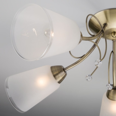 Люстра потолочная Eurosvet Patrice 30150/5 античная бронза Люстра потолочная Eurosvet Patrice 30150/5 античная бронза