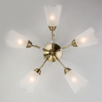 Люстра потолочная Eurosvet Patrice 30150/5 античная бронза Люстра потолочная Eurosvet Patrice 30150/5 античная бронза