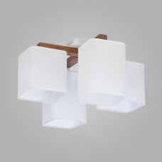 Люстра потолочная TK Lighting Tora White 4163 светлое дерево