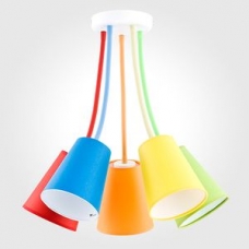 Люстра потолочная TK Lighting Wire 2107 белый
