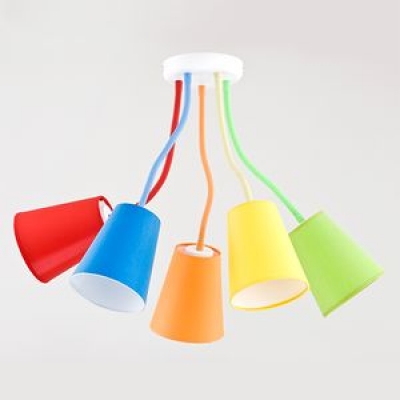 Люстра потолочная TK Lighting Wire 2107 белый