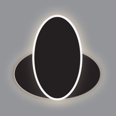 Настенный светильник Eurosvet Twirl 90315/2 черный