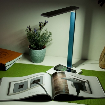 Настольная лампа Elektrostandard Lori TL90510 голубой;белый Настольная лампа Elektrostandard Lori TL90510 голубой;белый