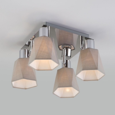 Потолочный светильник Eurosvet Verso 20087/4 хром Потолочный светильник Eurosvet Verso 20087/4 хром