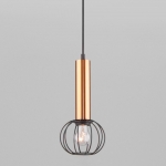 Светильник Eurosvet Parker 50178/1 античная бронза;чёрный