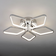 Светодиодная люстра Eurosvet Kalifea 90081/5 хром