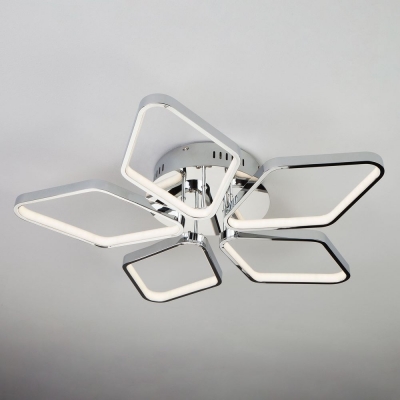 Светодиодная люстра Eurosvet Kalifea 90081/5 хром Светодиодная люстра Eurosvet Kalifea 90081/5 хром