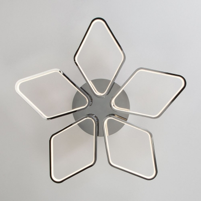 Светодиодная люстра Eurosvet Kalifea 90081/5 хром Светодиодная люстра Eurosvet Kalifea 90081/5 хром