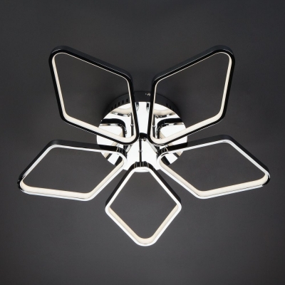 Светодиодная люстра Eurosvet Kalifea 90081/5 хром Светодиодная люстра Eurosvet Kalifea 90081/5 хром