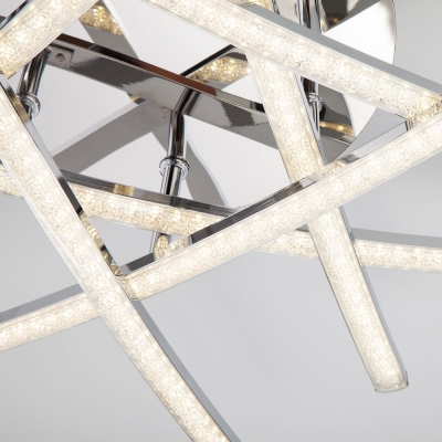 Светодиодная люстра Eurosvet Showy 90107/6 хром