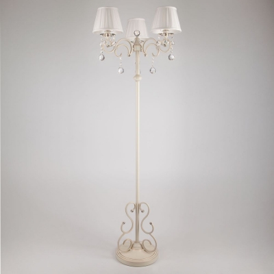 Торшер Eurosvet Ivin 12075/3F белый с золотом