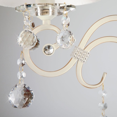 Торшер Eurosvet Ivin 12075/3F белый с золотом