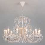 Люстра Eurosvet Alda 3305/12 белый с золотом