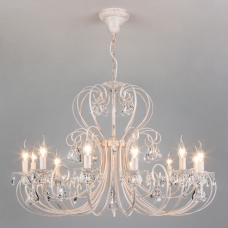 Люстра Eurosvet Alda 3305/12 белый с золотом