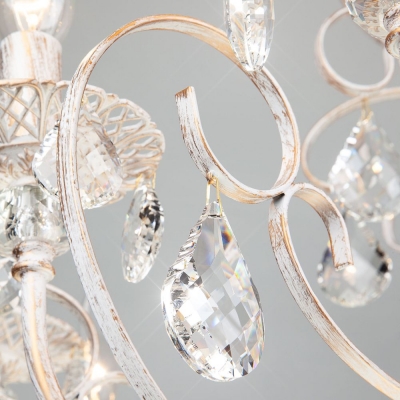 Люстра Eurosvet Alda 3305/12 белый с золотом