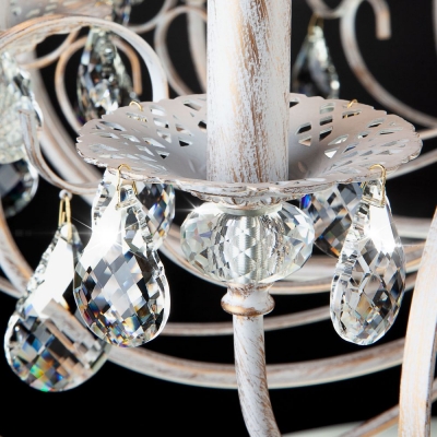 Люстра Eurosvet Alda 3305/12 белый с золотом