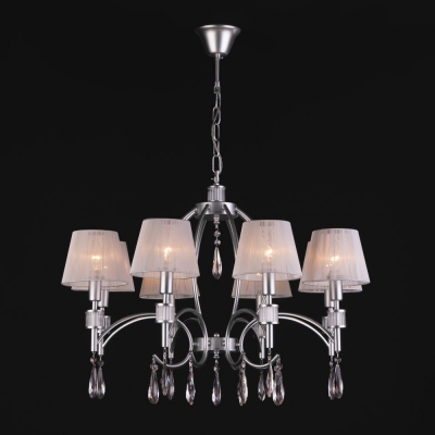 Люстра Eurosvet Capri 60092/8 серебряный