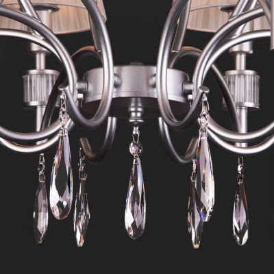 Люстра Eurosvet Capri 60092/8 серебряный