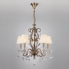 Люстра Eurosvet Eileen 1448/5 античная бронза