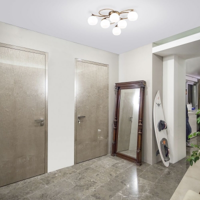 Люстра потолочная Eurosvet Alba 30144/6 античная бронза Люстра потолочная Eurosvet Alba 30144/6 античная бронза