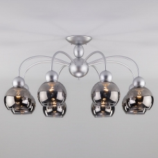 Люстра потолочная Eurosvet Fabia 30148/8 серебряный