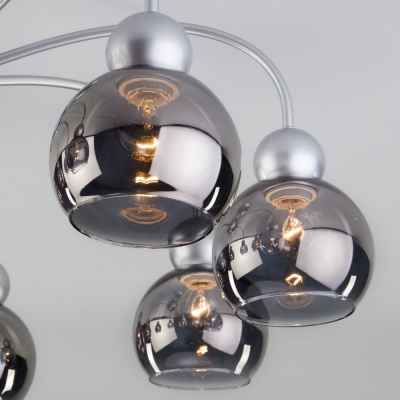 Люстра потолочная Eurosvet Fabia 30148/8 серебряный