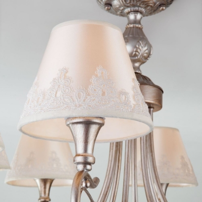 Люстра потолочная Eurosvet Incanto 60069/8 серебряный Люстра потолочная Eurosvet Incanto 60069/8 серебряный