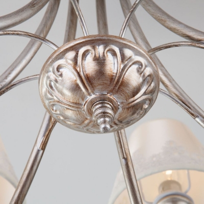 Люстра потолочная Eurosvet Incanto 60069/8 серебряный Люстра потолочная Eurosvet Incanto 60069/8 серебряный