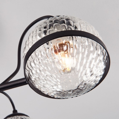 Люстра потолочная Eurosvet Livia 70081/5 чёрный