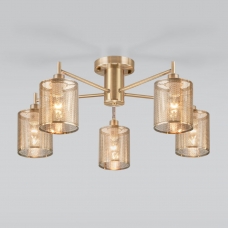 Люстра потолочная Eurosvet Tela 70109/5 хром