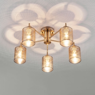 Люстра потолочная Eurosvet Tela 70109/5 хром