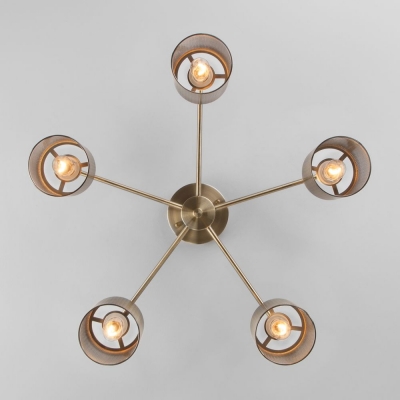 Люстра потолочная Eurosvet Tela 70109/5 хром