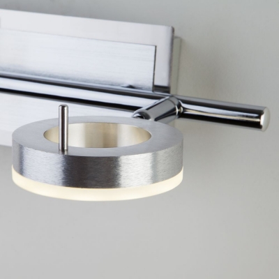 Настенный светильник Eurosvet Wheel 20001/2 алюминий