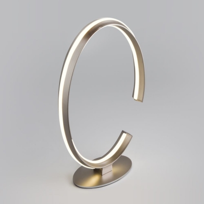 Настольная лампа Eurosvet Gap 80414/1 сатинированный никель Настольная лампа Eurosvet Gap 80414/1 сатинированный никель