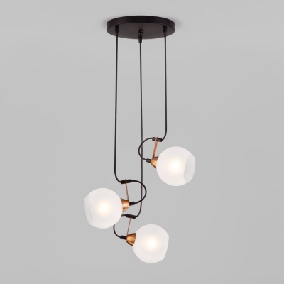 Светильник Eurosvet Bounce 50175/3 черный Светильник Eurosvet Bounce 50175/3 черный