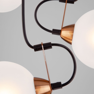 Светильник Eurosvet Bounce 50175/3 черный Светильник Eurosvet Bounce 50175/3 черный