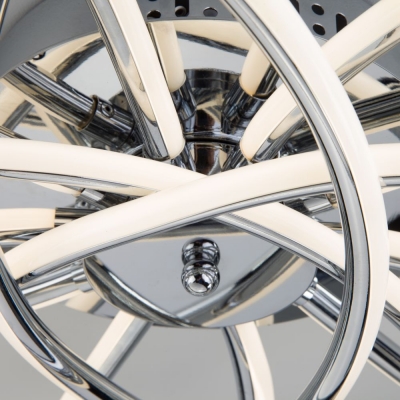 Светодиодная люстра Eurosvet Spring 90143/5 хром